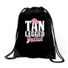 tan legged juliet Drawstring Bags