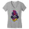 up all night Women's V-Neck T-Shirt