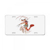 pirate shrimp License Plate