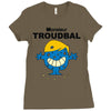 monsieur troudbal Ladies Fitted T-Shirt