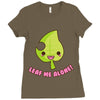 leaf me alone Ladies Fitted T-Shirt