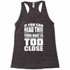 this is perfect for lake days! Racerback Tank