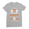 halloween warrior Ladies Fitted T-Shirt
