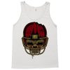 american football skull Tank Top