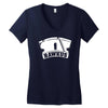 rawkus records Women's V-Neck T-Shirt