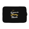 queens are born in march Laptop sleeve