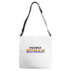 I'm Only Human Adjustable Strap Totes