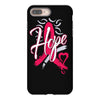 breast cancer awareness hope ribbon heart iPhone 8 Plus