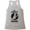my witch halloween costume Racerback Tank