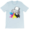 puker printer T-Shirt