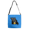 missouri eclipse   show me totality Adjustable Strap Totes