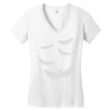 flying bats Women's V-Neck T-Shirt