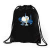 weight lifting accident Drawstring Bags