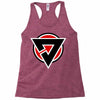 red black zero Racerback Tank