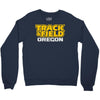 track and field oregon Crewneck Sweatshirt