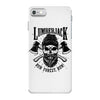 lumberjack skull iPhone 7 Case