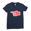 look late Ladies Fitted T-Shirt