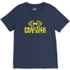safe sex train gym workout funny gift V-Neck Tee
