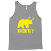 beer t shirt bear plus deer funny tee drinking college humor party shi Tank Top