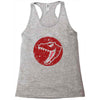 Red Dinosaur Racerback Tank