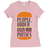 poop Ladies Fitted T-Shirt