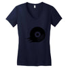 beat jet grind radio yellow Women's V-Neck T-Shirt