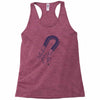 powerful magnet Racerback Tank