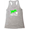 dino fast food  fun Racerback Tank