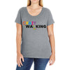 crazy for walking Ladies Curvy T-Shirt