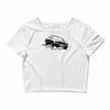 mercedes benz w126 Crop Top