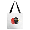 ninja star Tote Bags