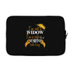 i'm not a widow i'm a wife to a husband with wings Laptop sleeve