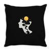 Night Think Throw Pillow