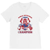 world devouring champion V-Neck Tee