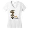 the choice was not hard Women's V-Neck T-Shirt