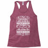 Real Kings Are Born On December 7 Racerback Tank