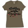 mother of dragons Ladies Fitted T-Shirt