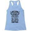 I Am An April Woman Racerback Tank