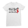 i'm that crazy girl who loves betty boop a lot Ladies Fitted T-Shirt
