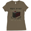 the cake is a lie Ladies Fitted T-Shirt