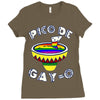 pico de gayo lgbt Ladies Fitted T-Shirt