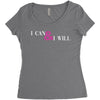 i can &amp; i will Women's Triblend Scoop T-shirt