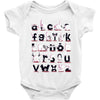 alphabeasts Baby Onesie