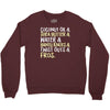 natural queens rock Crewneck Sweatshirt