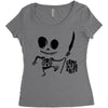 come in for a bit Women's Triblend Scoop T-shirt