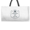 queen of cats Weekender Totes