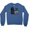 robotic trashcan Crewneck Sweatshirt