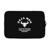 deja moo you've heard this bullshit before Laptop sleeve