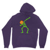 pumpkin skeleton dabbing Unisex Hoodie