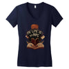 my life is an rpg2 Women's V-Neck T-Shirt